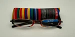 Icu Eyewear Wink Neoprene Expressions Stripe Reading Glasses +2.50 Magnification. Fixed Price $14.99.
