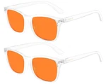 Blue Light Blocking Glasses For Computer Gaming - Amber Lenses Eye Strain. Fixed Price $18.22.
