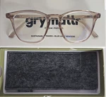 Gry Mttr Sustainable Frames/blue Light Readers Intuitive +1.25 Translucent Brown. Fixed Price $13.99.