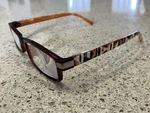 Sight 52-18-132 +3.25 Full Rim Readers, Orange Reading Glasses. Fixed Price $9.75.