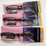 "3 Pair" Foster Grant Monroe Pink +2.00 Women's Reading Glasses Readers. Fixed Price $20.21.