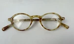 Eyebobs Board Stiff 2147 Rx Able Glasses, 44-22 Beige Tortoise Round Frames Only. Fixed Price $31.50.