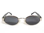 Vtg 90S Iceberg Sunglasses Oval Metal Frames Italy Rare. Fixed Price $90.00.