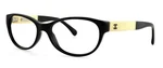 Chanel 3233-Q 54MM Black Patent Leather Eyeglasses Frames Only Italy. Fixed Price $134.96.