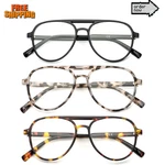 Dxyxyo 3 Pack Retro Aviator Reading Glasses For Women 2.0, Mens Classic Light. Fixed Price $20.49.