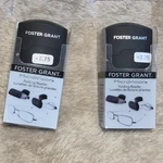 Foster Grant Microvision Gideon Folding Reading Glasses +2.75 Pairs With Cases. Fixed Price $15.00.