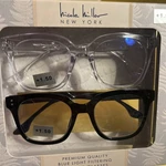 Nicole Miller 2-PK Premium Blue Light Filter Reading Glasses Readers +1.50 New. Fixed Price $31.99.