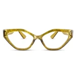 Best-rated Geometric Cat Eye Reading Glasses For Women Trendy Bold Frame Readers. Fixed Price $60.00.