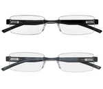 Success Eyewear Reading Glasses Set Of 2 Rimless Ultra Lightweight Comfort. Fixed Price $12.99.