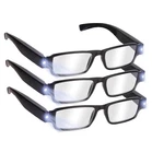 Led Reading Glasses With Built Lights For Women, Hands Free Lighted Reade. Fixed Price $27.99.