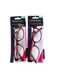 Foster Grant Evalina +2.75 Wine Color Reading Glasses W/case Pair. Fixed Price $39.99.