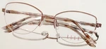 Originale Elle EL13507 Br Eyeglasses Rose Gold New Metal 52-17-140. Fixed Price $69.00.