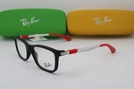 New Ray-ban Junior Rb 1549 3652 Black Red Gunmetal Authentic Eyeglasses 46-16. Fixed Price $71.40.