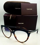 New Tom Ford Reading Glasses Tf 5674-B 005 54-17 Leopard Cateye Frames Readers. Fixed Price $439.99.