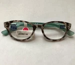 New Gray Tortoise Show Stopper Peepers Blue Light Filtering +2.00 Readers. Fixed Price $19.99.