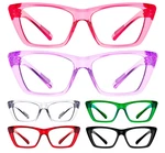 Eyekepper Cat Reading Glasses +3.50 6 Pack Screwless Spring Hinges W/ Cloth. Fixed Price $37.98.