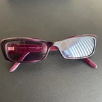 Gucci Gg 3516 Wol Cherry Burgundy Rectangular Eyeglass Frames 52-15-135MM Italy. Fixed Price $60.00.