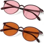 Indoor FL-41 Rose & Outdoor FL-60 Brown Tinted Migraine Light. Fixed Price $53.19.