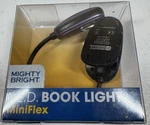 Mighty Bright Miniflex Led Book Light Purple Clip-on Reading Lamp Portable. Fixed Price $6.95.