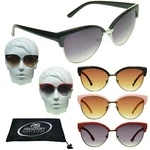 Women Bifocal Reading Sunglass Reader Oversized Cat-eye Tinted Pink Red Tortoise. Fixed Price $13.95.