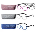 3-PACK Trendy Cat Reading Glasses +1.50 Set Anti Eyestrain Uv Glare Protect. Fixed Price $17.95.