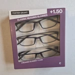 Design Optics By Foster Grant Classic Reading Glasses+ Case, 3 Pk +1.50 Style. Fixed Price $6.00.