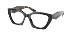 New Prada 09YV Eyeglasses 21B1O1 Black 100% Authentic. Fixed Price $269.54.