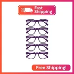 Opulize Pop Reading Glasses For Women Men,scratch Resistant Round Matt Frame Wit. Fixed Price $23.60.