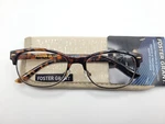 Foster Grant Cleo Women's Oval Reading Glasses - Brown Tortoise Spring Hinges. Fixed Price $12.95.