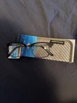 Foster Grant "perkins" Pop Of Power Men's Blue Light Reading Glasses +1.25. Fixed Price $24.99.
