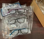 Design Optics By Foster Grant Round Plastic Reading Glasses, 3-PACK +2.50. Fixed Price $16.00.