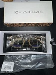 Rachel Zoe Nwt Rz Marnika Blue Light Blocker Fashion Glasses Womens Beige Animal. Fixed Price $18.62.