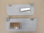 2014-2019 Kia Soul Sun Visors Pair Lh Rh Gray Lighted Vanity W/o Roof. Fixed Price $47.00.