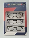 U.s.polo Men's Designer Reading Glasses 2.50 New Eyewear. Fixed Price $27.00.