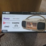 Altec Lansing Portable 10 Screen Media Boombox Roku Cd/dvd Gaming Bluetooth. Fixed Price $99.99.