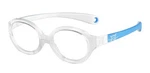 New Safilo Unisex Kids Oval Eyeglasses Kd 0001 0I76 Crystal Blue White 36MM. Fixed Price $16.51.