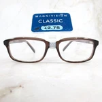 Magnivision Liam Mvg Eyeglasses Frame TP1210 Men's Brown Full Rim Rectangular. Fixed Price $20.47.