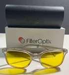 Filter Optix Cedar Light Glasses Silver Thyme Frame Premium Anti-blue. Fixed Price $175.00.