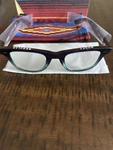 New Caddis Porgy Backstage 2.25 Voodoo Rgb Clear Lens Reader Glasses. Fixed Price $79.99.