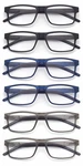 Colloddiss 6-PACK Reading Glasses Women, Spring Hinge, Blue Light Blocker. Fixed Price $36.42.