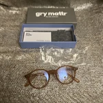 New Gry Mattr By Joe Mimran +0 Creative Brown Blue Light Reading Glasses. Fixed Price $14.99.