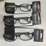"3 Pair" Foster Grant Essentials Kyra Blk Black +3.25 Reading Readers Glasses. Fixed Price $24.95.