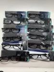 "12 Pair" Foster Grant Reading Glasses Brandon Blk 2.75 Black Readers. Fixed Price $60.00.