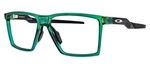 New Oakley Futurity OX8052-0655 55MM Green Black Square Eyeglasses Frame Only. Fixed Price $179.90.
