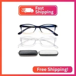 Eyeurl 2 Pack Reading Glasses For Women Men, Blue Blocking Lightweight TR9. Fixed Price $25.17.