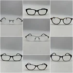 Lot Of 7 Pcs. Eyeglass Frames Assorted Models: Foster Grant & Other. Fixed Price $24.99.
