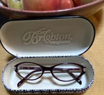Brighton Bronte Cat Burgundy Full Rim Acetate Eyeglasses Frames. Fixed Price $50.00.