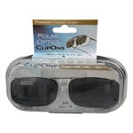 Optics Clipon Premium Polarized Sunglasses 54 Rec 15 Gray Lens Hard Case. Fixed Price $9.99.