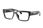 New Versace Eyeglasses Mod. 3374-U GB1 55-17 140 Shiny Black & Gold Frames +case. Fixed Price $319.99.