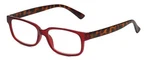Calabria 15581 Eyeglasses Frame Red Crystal Tortoise Brown Womens Clear Demo. Fixed Price $19.95.